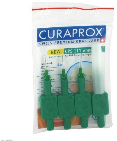 CURAPROX CPS 111 Handy xxfeine grün 4 St
