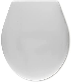 Hamberger WC-Sitz Haro Plus 23 für Kinderklosett (Toilettensitz ohne Deckel, Edelstahl-Befestigung, Farbe weiß) 505800