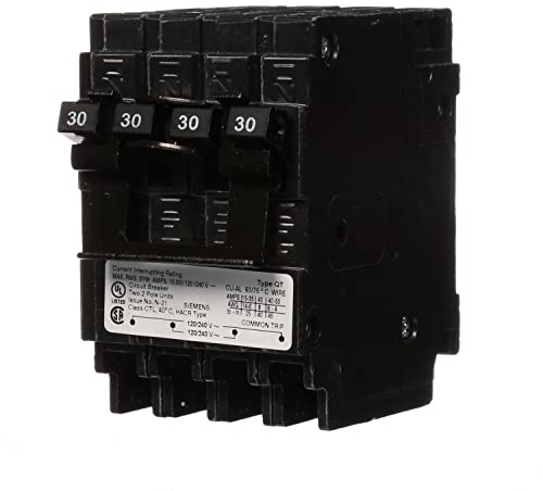Siemens Q23030CT2 Two 30-Amp Double Pole Circuit Breaker