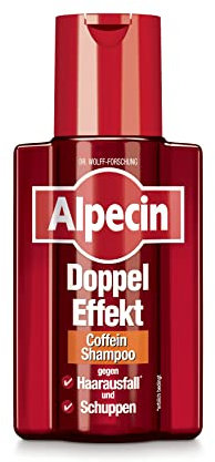 Alpecin Doppel-Effekt Coffein-Shampoo, 1 x 200 ml - Gegen erblich bedingten Haarausfall und Schuppen | Geeignet bei schnell fettender Kopfhaut