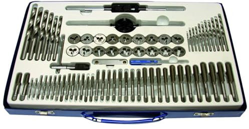 Coffret 75pcs forets HSS, tarauds, filières et accessoires - OM 9223 - CLAS Equipements