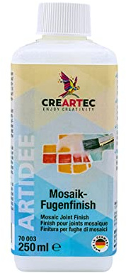 Artidee CREARTEC Mosaik-fogfinish – bildar en smuts- och vattenavvisande skyddsfilm – kapacitet: 250 ml – tillverkad i Tyskland