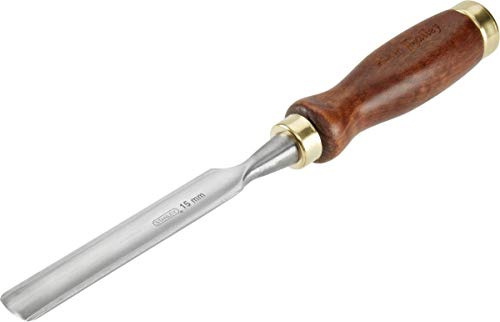 Stanley 2-16-951 - Gubia con mango de madera 15mm