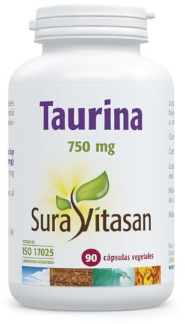 SURA VITASAN Taurina 750 mg 90 Cápsulas