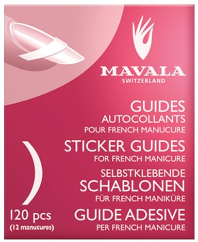 Mavala Guides Autocollants Pour French Manucure 120 Guides