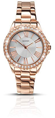 SEKONDA Womens Analogue Classic Quartz Watch with Stainless Steel Strap 2358.27