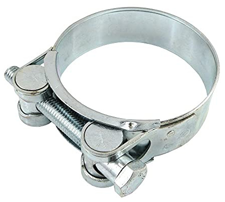 Fittingstore - Gelenkbolzenschellen Edelstahl Schlauchschellen Schelle Rohrschelle (1.4016 (W2) / Spannbereich: 73-79 mm)