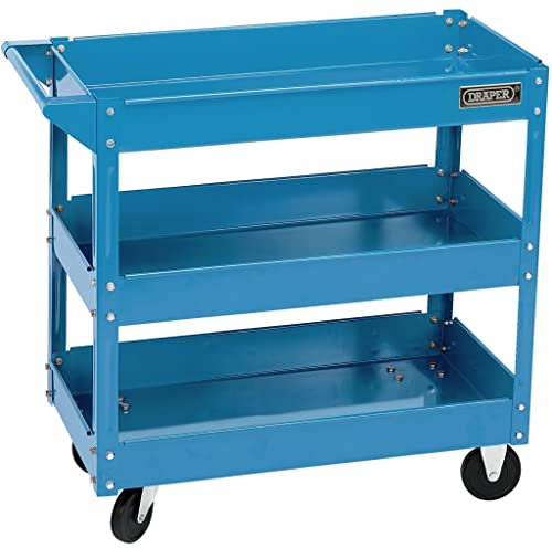 Draper 07630 3-Level Trolley,Blue