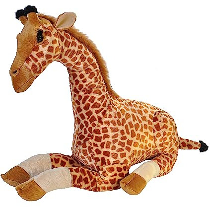 Wild Republic Jumbo Giraffe Giant Plush Soft Toy, Gifts for Kids, 76 cm, 30