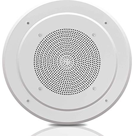 Pyle Home PDICS8 20 cm komplett sortiment i taket högtalarsystem med transformator – svart