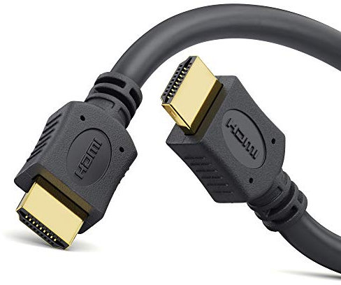 conecto HDMI Kabel HIGH Speed mit Ethernet (vergoldete Stecker, 4K, Ultra-HD, Full HD 1080p, 3D) 1,5m