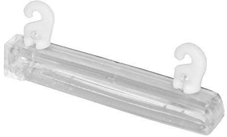 iso-design Schlaufengleiter für Gardinenschienen zur Befestigung von Schlaufenvorhängen - Set 8