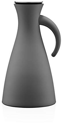 EVA SOLO | Isolierkanne 1,0l Mattgrey | 100% tropffreie | Matt Grau