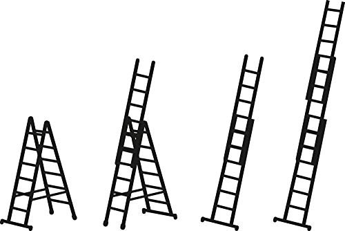 ZARGES Mehrzweckleiter 3 x 9 Sprossen Z200