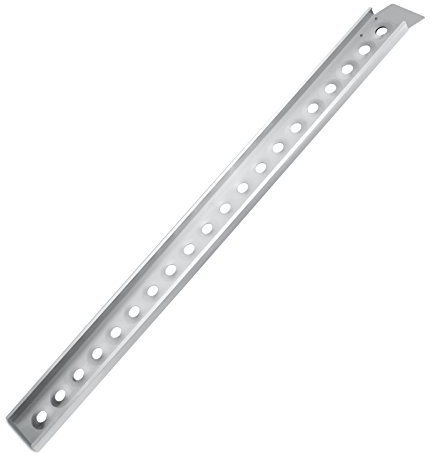 Wiltec Auffahrrampe 163 cm 180 kg für Motorrad ATV Quad, Aluminium Auffahrschiene, Verladerampe rutschsicher