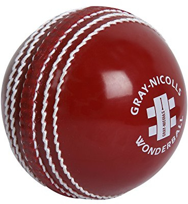 Gray-Nicolls herr Wonderball träning cricketboll Röd/vit Junior