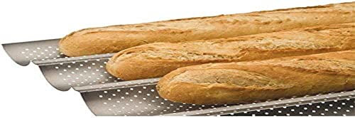 IBILI 824804 Molde 4 baguettes/Tejas