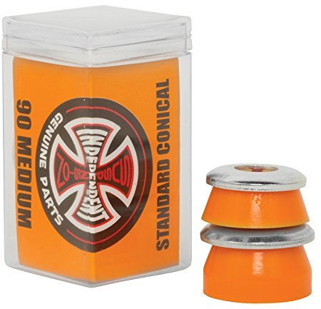INDEPENDENT TRUCK BUSHINGS Standard Conical Cushions Medium 90a ORN Skateboard
