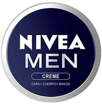 NIVEA MEN Creme (1 x 150 ml), crema para hombres, crema para cara, crema corporal hidratante, crema multiusos hidratante para el cuidado de la piel masculina