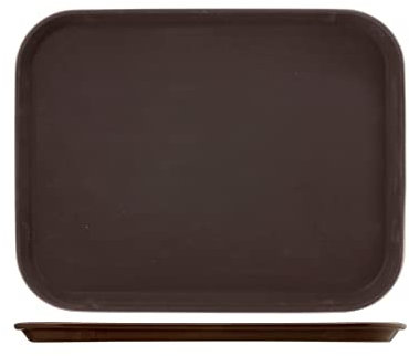 H&H Vassoio Antiscivolo in Plastica Rettangolare 40X30