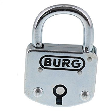 Burg-Wächter Vorhängeschloss 393 45, Inkl. 2 Schlüssel, Bügelstärke: 6,5 mm