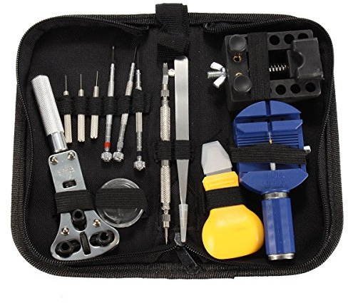 Kit RIPARA OROLOGI Riparazione Orologio OROLOGIAIO Cambio Batteria Cinturino Cassa