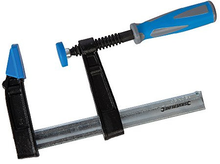 Silverline 675027 Robuste Schraubzwinge 150 x 80 mm