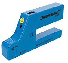 Silverline 568917 - Rilevatore di metalli e tensione, 1 x 9 V (PP3)