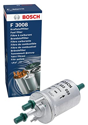Bosch Filtro benzina F3008 - Separa le particelle dal carburante, protegge il sistema di iniezione