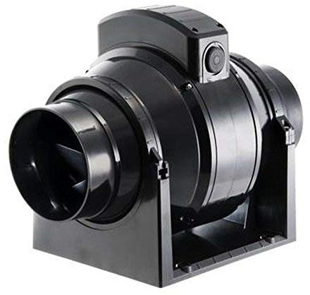 Manrose MF200T In-Line Fan 910m3/h Extractor Ventilation for Hydroponic Systems - Timer