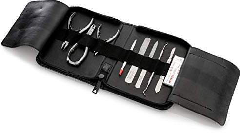 Trousse de Pédicure Olymp entoilage en cuir