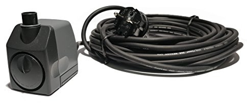Sicce Nova Pumpe mit 10m Kabel, hochwertige Qualitätspumpe aus Italien, Pumpe für Ihren Garten- und Zimmerbrunnen (800 l/h - 10m Kabel)
