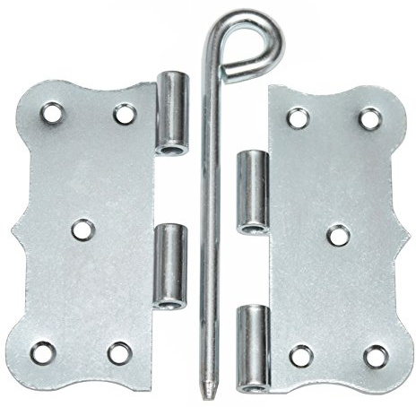 10 Kulissenscharniere Scharniere Türscharniere 80x80 Türband Retro lose Stift Silber