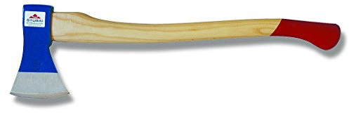 Stubai 671805 - Hacha forestal forma Rhein, con mango, 1400 g