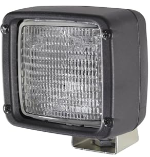 HELLA Halogen Arbetsstrålkastare - Ultra Beam - 12V / 24V - påbyggd/skruvad - stående/svängbar monteringsbygel - Närfältsbelysning - Kontaktutförande: DEUTSCH kontakt - 1GA 007 506-391