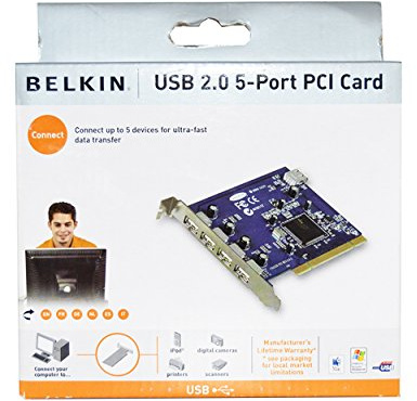 Belkin Hi-Speed USB 2.0 5-Port PCI-Karte