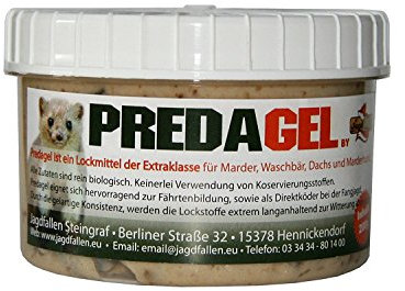 Predagel - Trampa para martas y perros mapache, 200 g