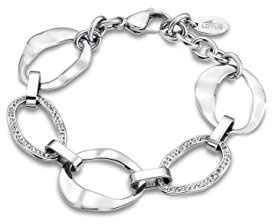 Lotus - Pulsera de Acero Inoxidable (23 cm)
