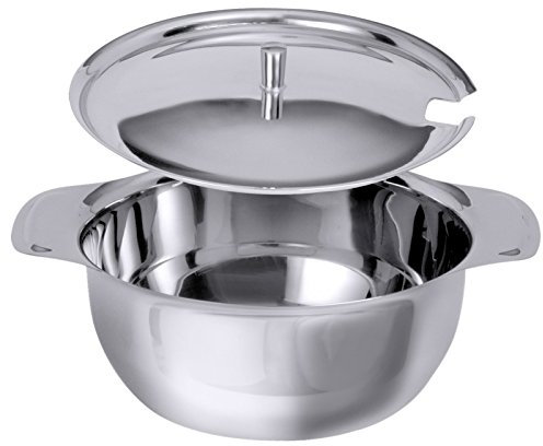 Suppenterrine aus Edelstahl 18/10 in schwerer Qualität, OHNE DECKEL, bitte separat bestellen/Inhalt: 1, 1.5, 2.5, 3.5 oder 4.5 Liter | ERK (A3 - Inhalt: 2,5 Liter)