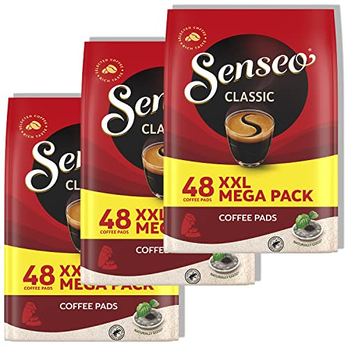 Dosettes senseo/classic lot de 3, classique, coloris intense et de goût 144 vollmundiger de dosettes de café