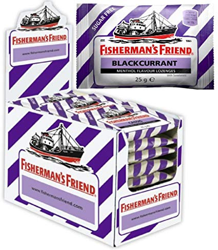 Fishermans Friend Ribes nero 24 per 18 (25 g x 24 x 1 confezione)