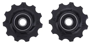 BBB Cycling RollerBoys 11T Galets de Dérailleur pour Vélos de Route | Vitesses : 9, 10, 11 et 12 | Compatible avec Campagnolo, Shimano et SRAM | BDP-02, Noir