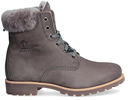 Panama Jack Damen Panama 03 Igloo Stiefeletten, B20 Nobuck Grau/Grau, 39 EU