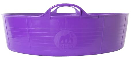 Tubtrugs SP35P Flexible Purple Large Shallow 35 Liter/9.2 Gallon Capacity