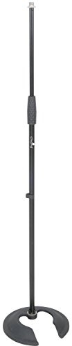 Chord | Stackable Microphone Stand with Cast Iron Base | Black