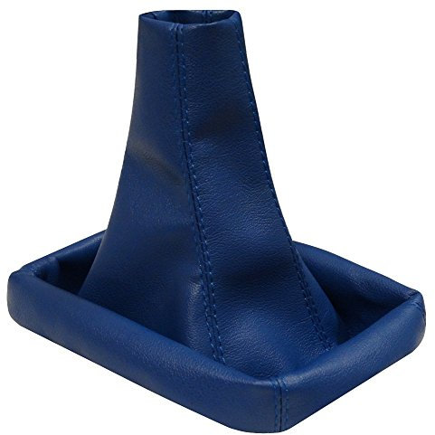 AERZETIX - Soufflet de Levier Vitesse en Simili Cuir Bleu