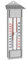 TFA Dostmann thermomètre analogique Maxima-Minima, 10.3014.14, résistant aux intempéries, blanc