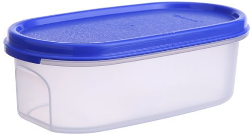Tupperware – Recipiente hermético (ovalado, # 1 almacenamiento box500ml (101), multicolor