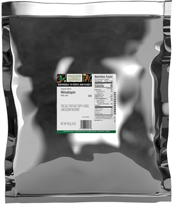 Frontier Natural Products - Grind medio di sale rosa dell'Himalaya - 1 lb.