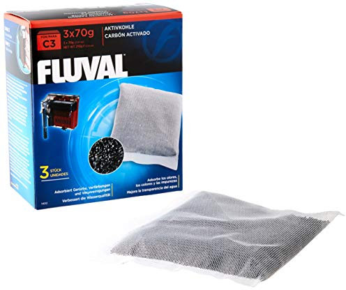 Fluval C3 Aktivkohlepatrone, 210g, 3er Pack